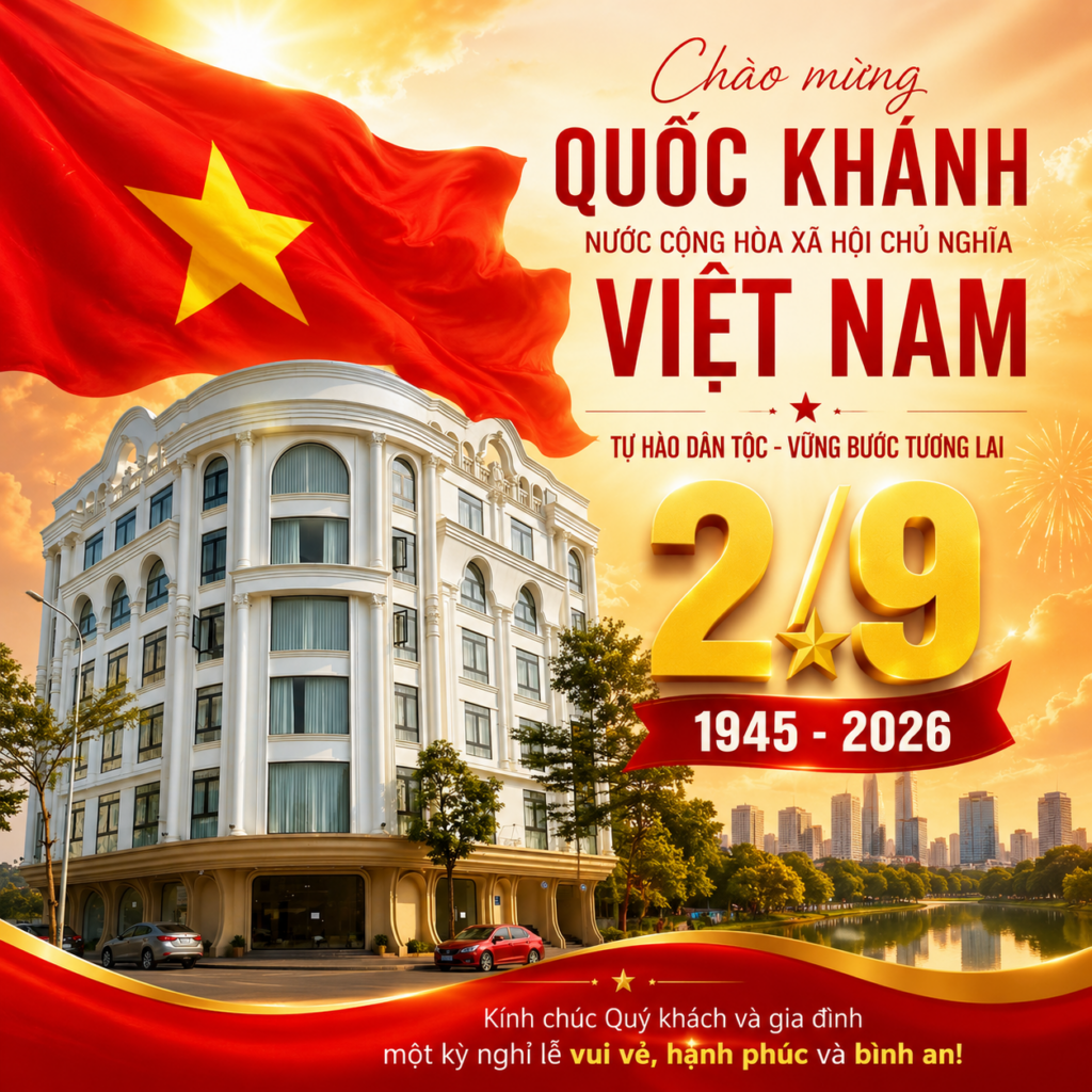 Asean 2 Hotel Chào Mừng Quốc Khánh 2/9 – Tự Hào Việt Nam