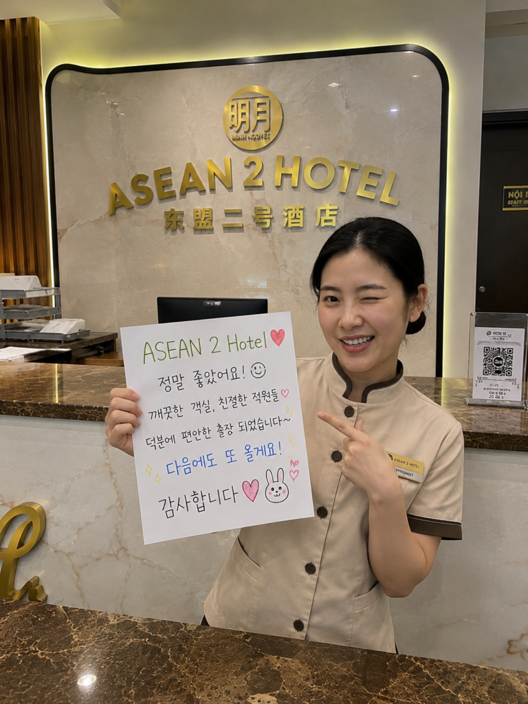 Trải nghiệm lưu trú tại ASEAN 2 Hotel Vĩnh Yên